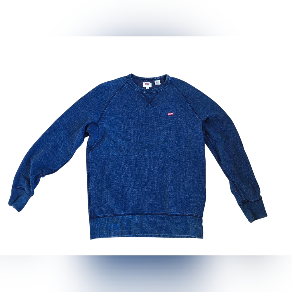 Levi's Blue Crewneck Sweatshirt Size S